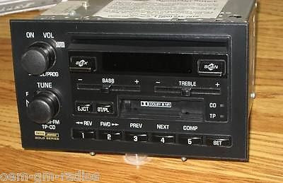 1992-1995 Cadillac Seville Eldorado Deville Bose CD CASSETTE Tape / CASS Radio