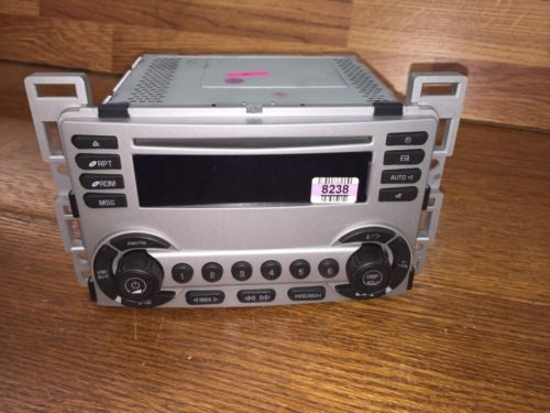 NEW 2005-2006 Chevy Equinox Cd Radio ~Unlocked~ Plug & Play 15798238 Silver