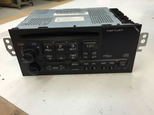 GM CHEVY CAMARO MONSOON CD PLAYER RADIO 1997-2002