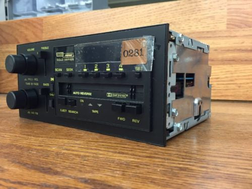 NEW ~ BOSE GM Delco Camaro 90 91 92 Yellow Face Cassette Radio Chevy Z28 Rare