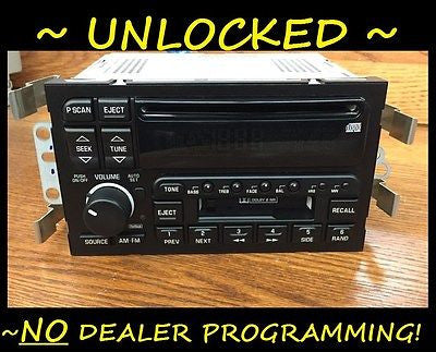 Unlocked Buick Lesabre Le Sabre CD & Cassette DELCO radio 00-01 MINT *Lesaber