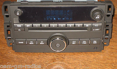 NEW UNLOCKED OEM 2008-2014 GMC Chevy Express CD Radio AUX 3.5 MP3 input