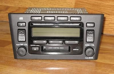 NEW&UNLOCKED 2000-04 TOYOTA AVALON RADIO CD TAPE PLAYER 86120-AC080/AC081 AD6804