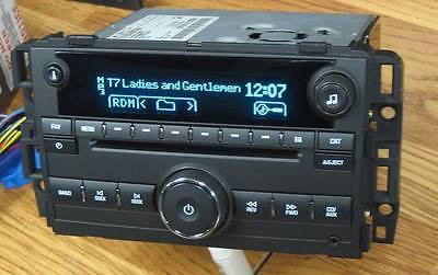 NEW UNLOCKED 2007-2013 GMC Suburban SIERRA SILVERADO RADIO CD MP3 Truck / SUV