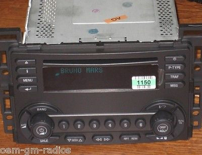 NEW 04-06 GM CHEVY MALIBU LS SINGLE DISC CD RADIO ~ NO Programming - UNLOCKED