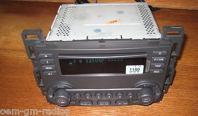 NEW 04-06 GM CHEVY MALIBU LS SINGLE DISC CD RADIO ~ NO Programming - UNLOCKED