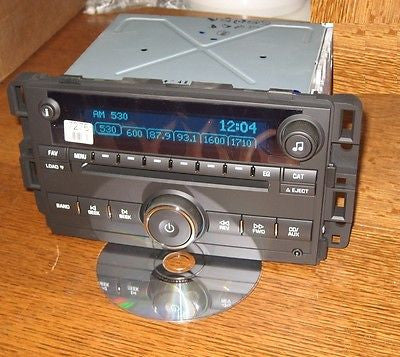 UNLOCKED~ CHEVY IMPALA 6 CD CHANGER Radio 3.5 Aux/Ipod MP3 input LTZ Monte Carlo