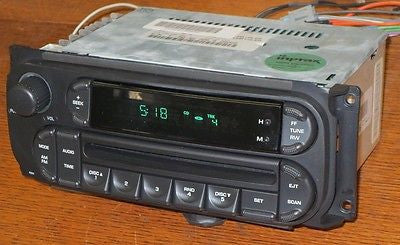 OEM *2002-2007 CHRYSLER JEEP Grand Cherokee DODGE RAM Truck T&C CD RADIO