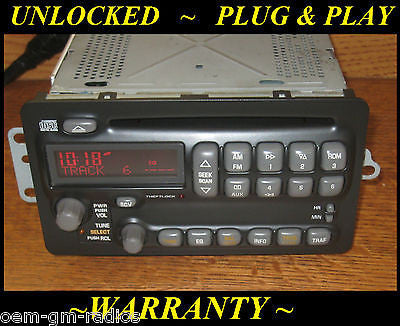 PLUG&PLAY OEM Pontiac Montana GRAND AM Sunfire Radio AM/FM/CD Player Unlocked