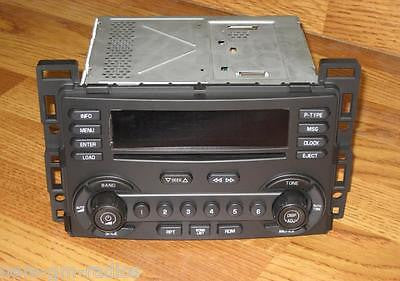 NEW UNLOCKED OEM 2004-2006 GM CHEVY MALIBU LS 6 DISC CD CHANGER RADIO Plug&Play