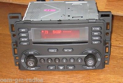 NEW ~ 2005-09 Pontiac G6 6 DISC CD CHANGER RADIO UNLOCKED- PLUG&PLAY REPLACEMENT