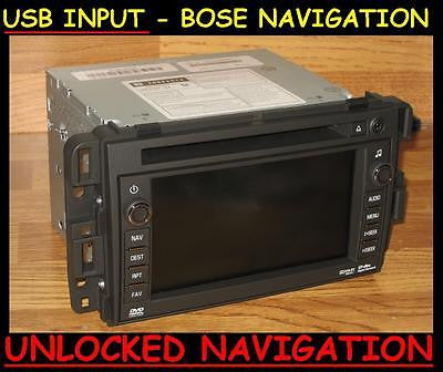 2010-2013 Chevy Tahoe Silverado GMC YUKON SIERRA NAVIGATION DVD RADIO USB BOSE