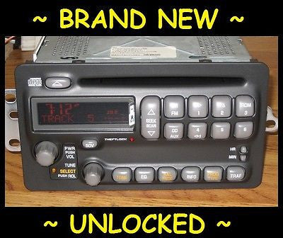 NEW UNLOCKED OEM Pontiac Sunfire Montana Grand Am Aztek Radio CD Player Stereo