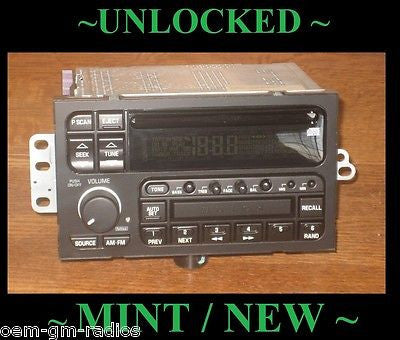 MINT 1995-2002 BUICK Park Ave Avenue ROADMASTER REGAL Riviera CD RADIO OEM WRNTY