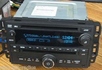 UNLOCKED 2007-2013 GM CHEVY TAHOE YUKON SILVERADO GMC SIERRA DVD RADIO CD MP3