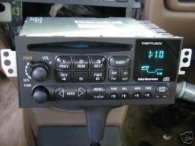 OEM 1995-2002 DELCO GM CHEVY AM/FM/CD RADIO CAPRICE IMPALA Camaro S10 BLAZER